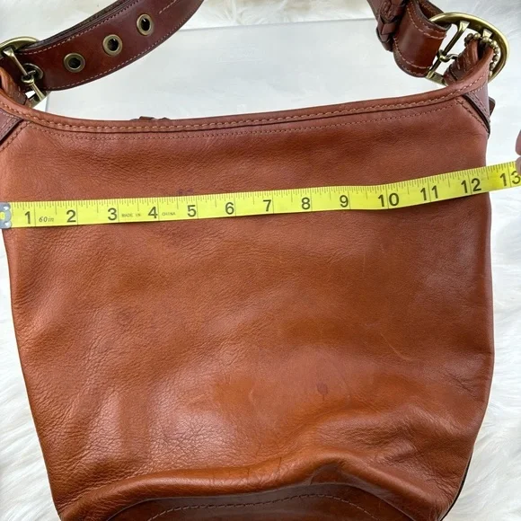 VINTAGE COACH Bleecker Tattlersall Duffel Shoulder Hobo bag - Picture 14 of 14